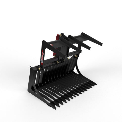 Mini Skid Steer Skeleton Rock Grapple Bucket