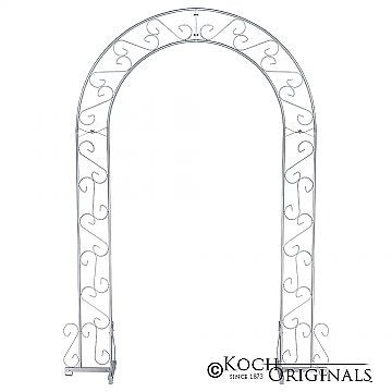Wedding Arch Silver Nickel