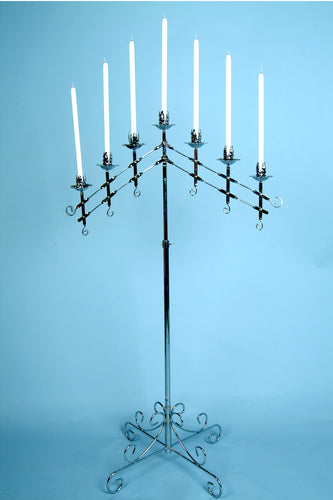 Candelabra, Silver 7 Branch