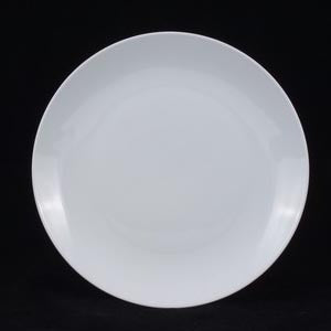 PLATE, DINNER, CROWN PARIAN COUPE, WHITE