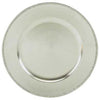Plate Chargers, beaded (comes in gold or silver)