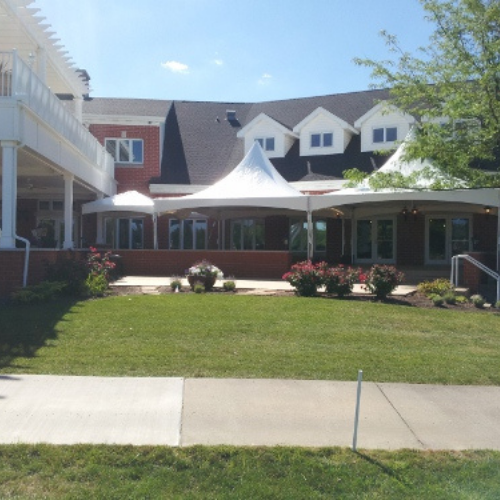 Event tents outside