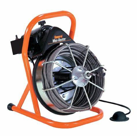 50' Drain Auger Rooter Sewer Snake - Springfield, IL - Noonan Equipment ...