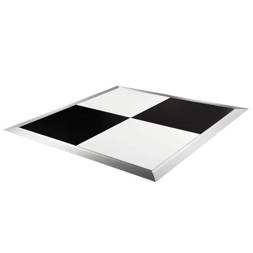 Dance Floor, 4x4 Black and White