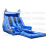 Aqua Rock Double Water Slide Inflatable Bounce House