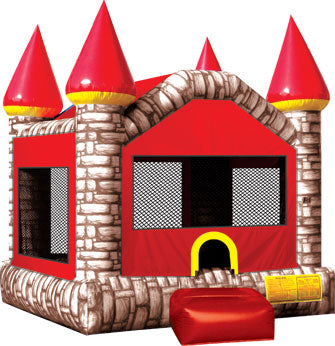 Camelot Castle Red/Brown Inflatable Bounce House